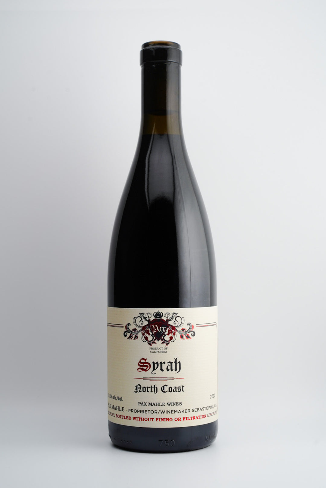 2022 Pax Wines Syrah, North Coast AVA, California