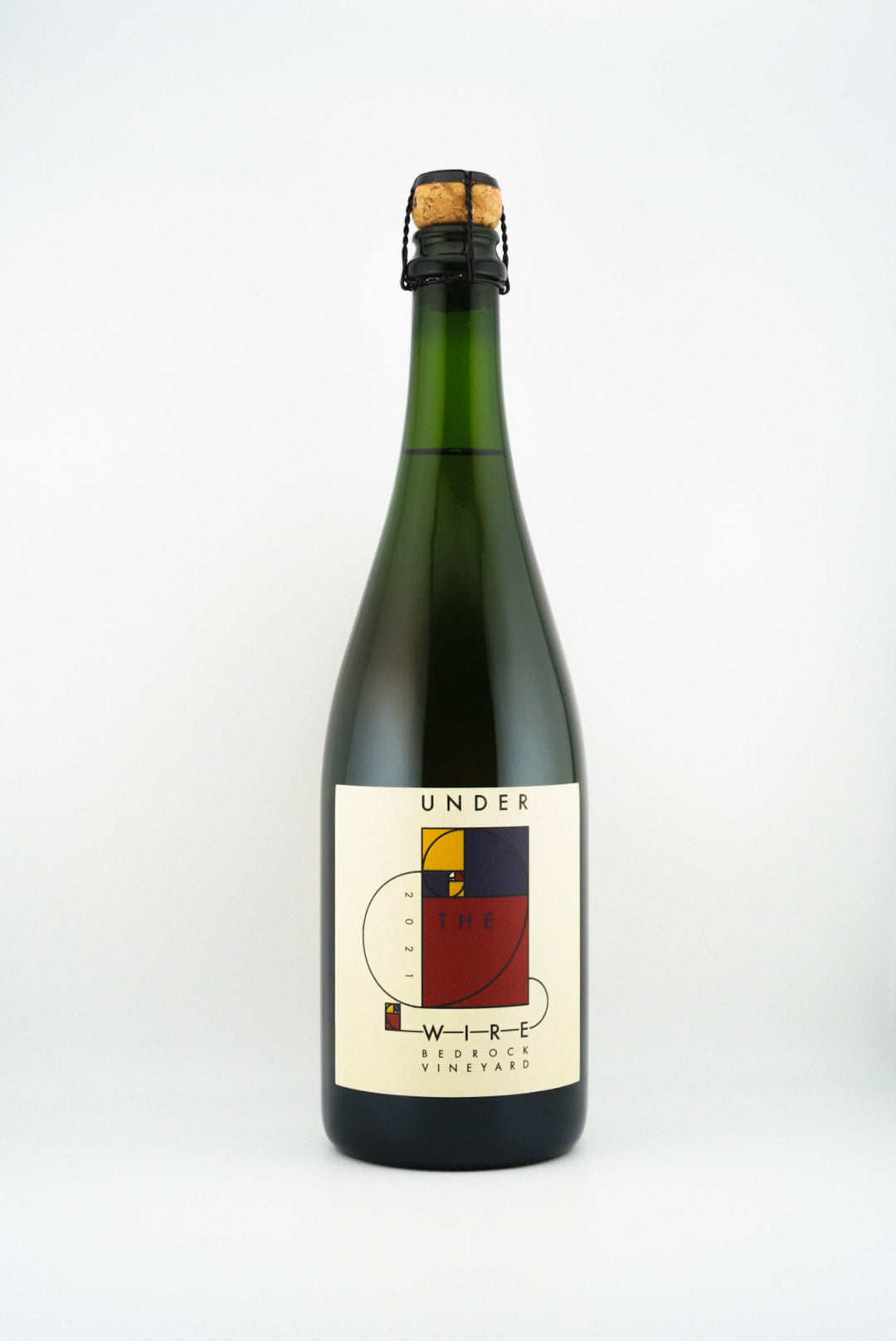 Under the Wire, Bedrock Vineyard Old Vine Sparkling Zinfandel, Sonoma, California 2019