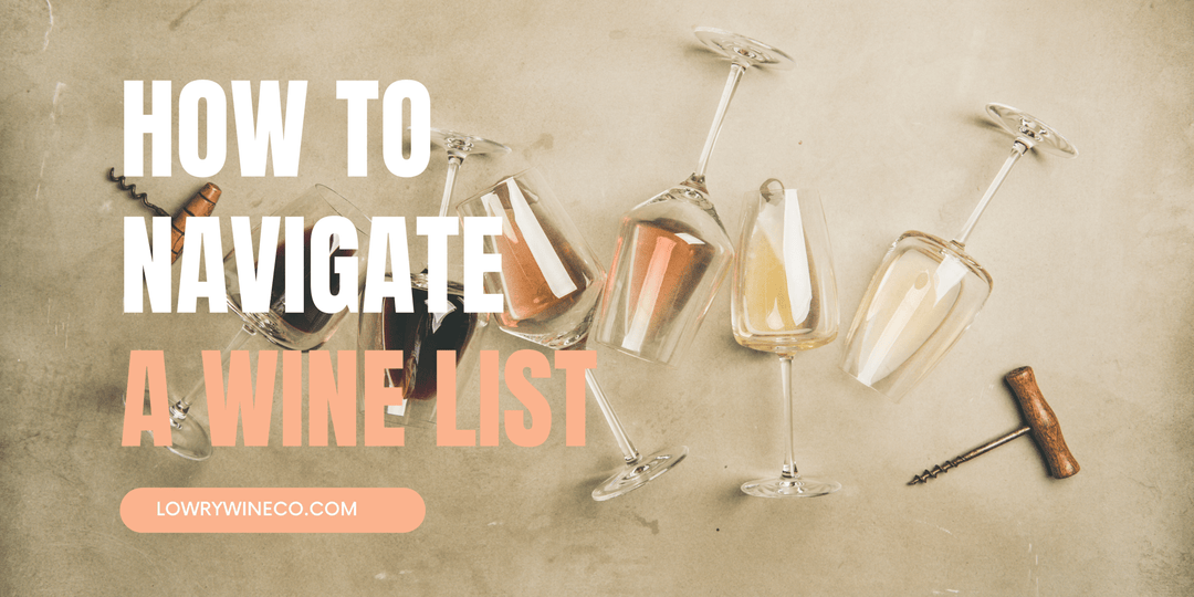 How to Navigate a Wine List at a Restaurant or Wine Bar - Harvest Wine Shop