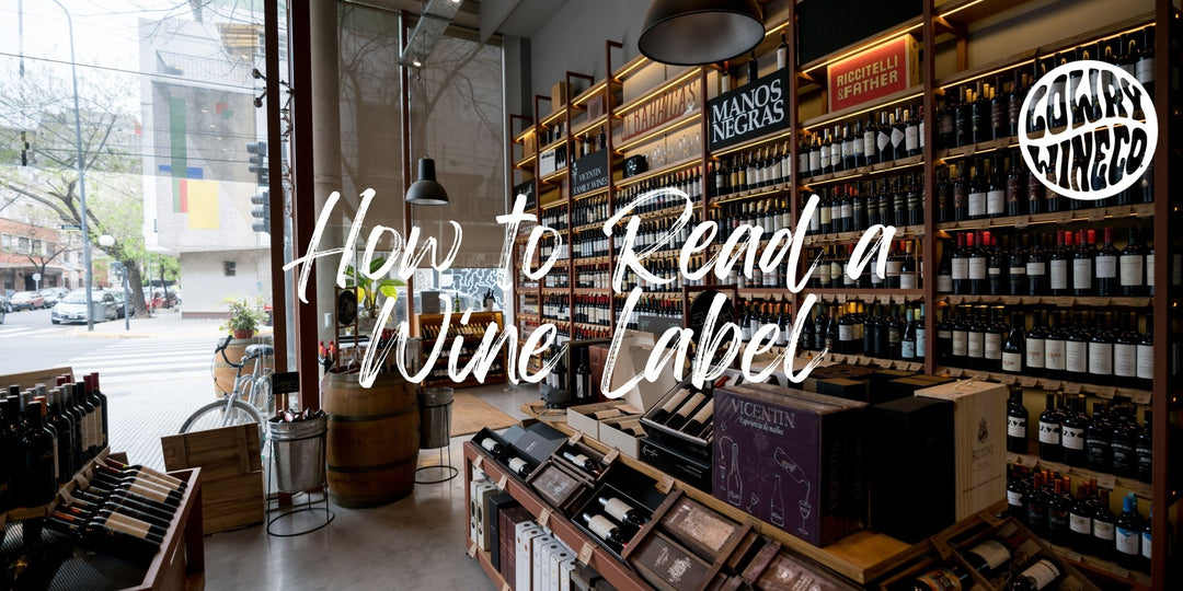 How to Read a Wine Label - Harvest Wine Shop