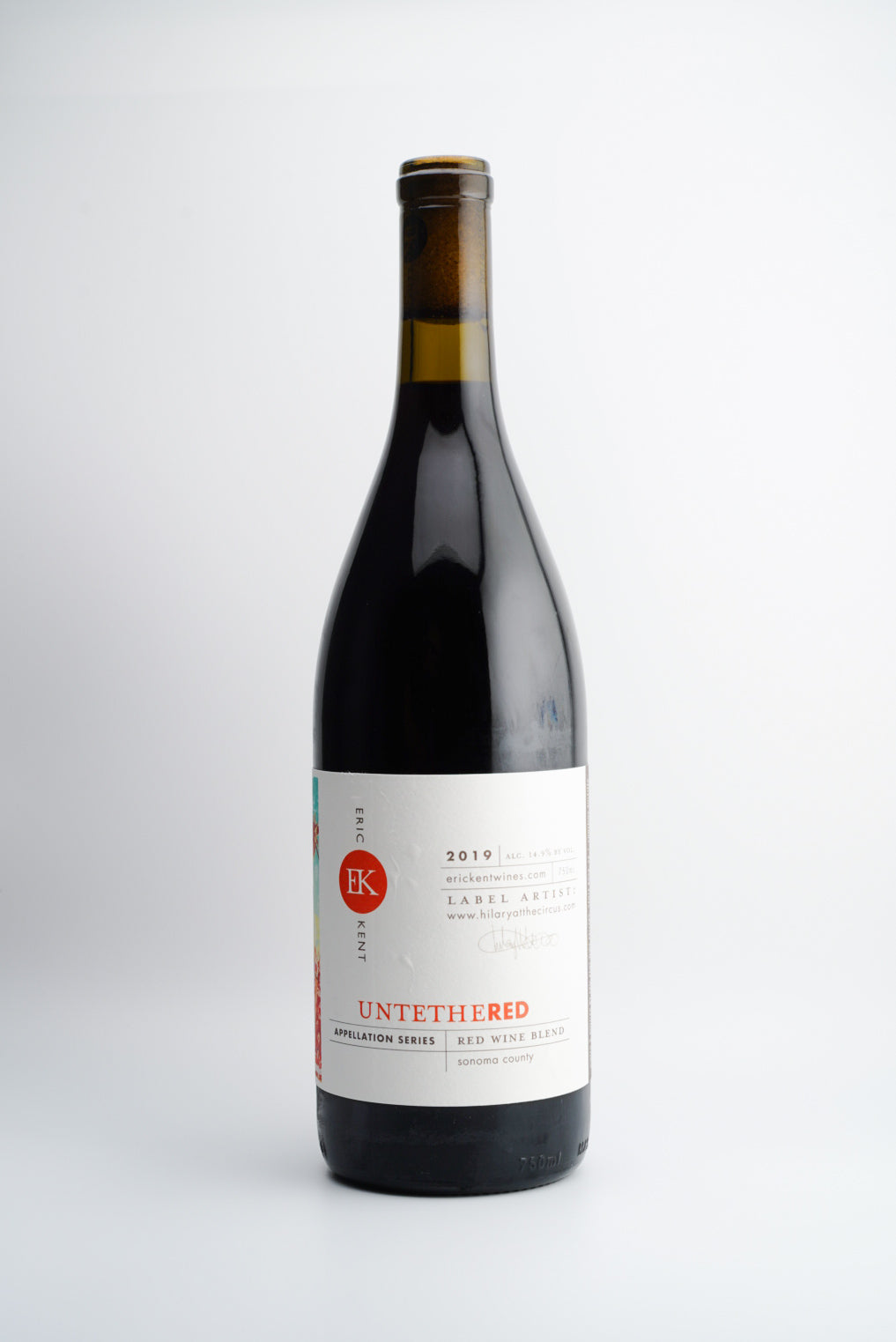 2019 Eric Kent "Untethered" Red Blend, Sonoma County, California