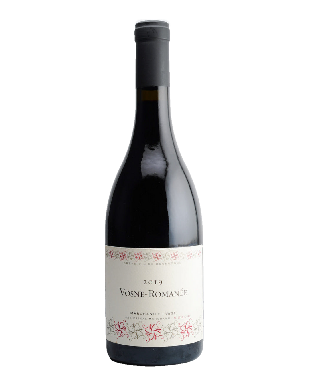 Bottle of Marchand Tawse Vosne-Romanée, Burgundy, France 2019