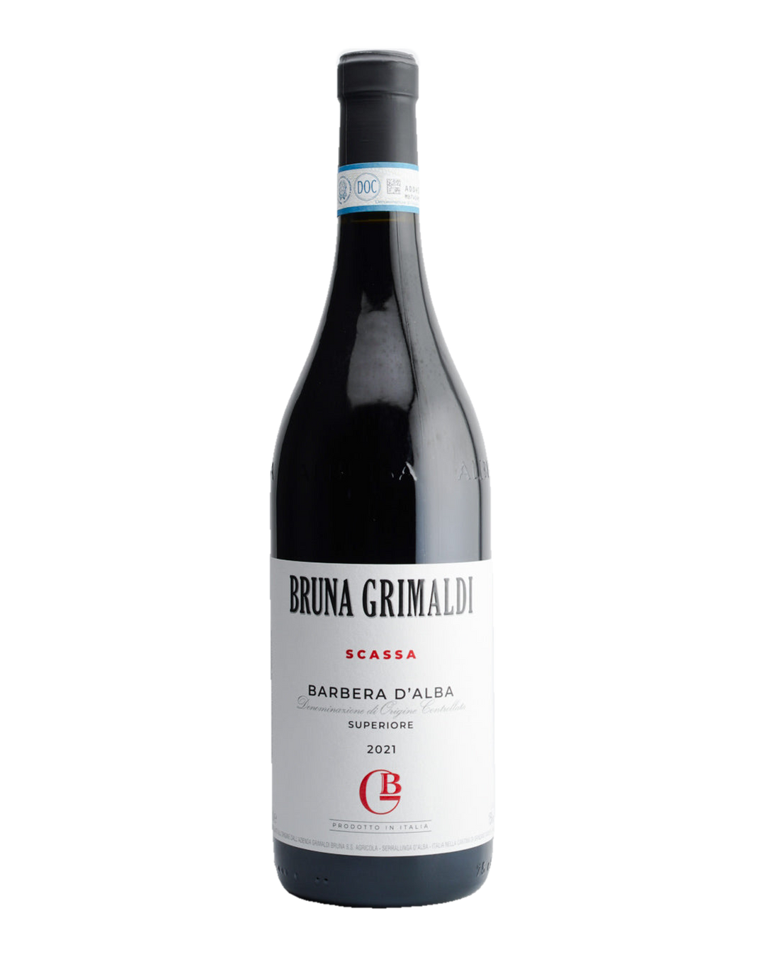 Bottle of Bruna Grimaldi Barbera d&