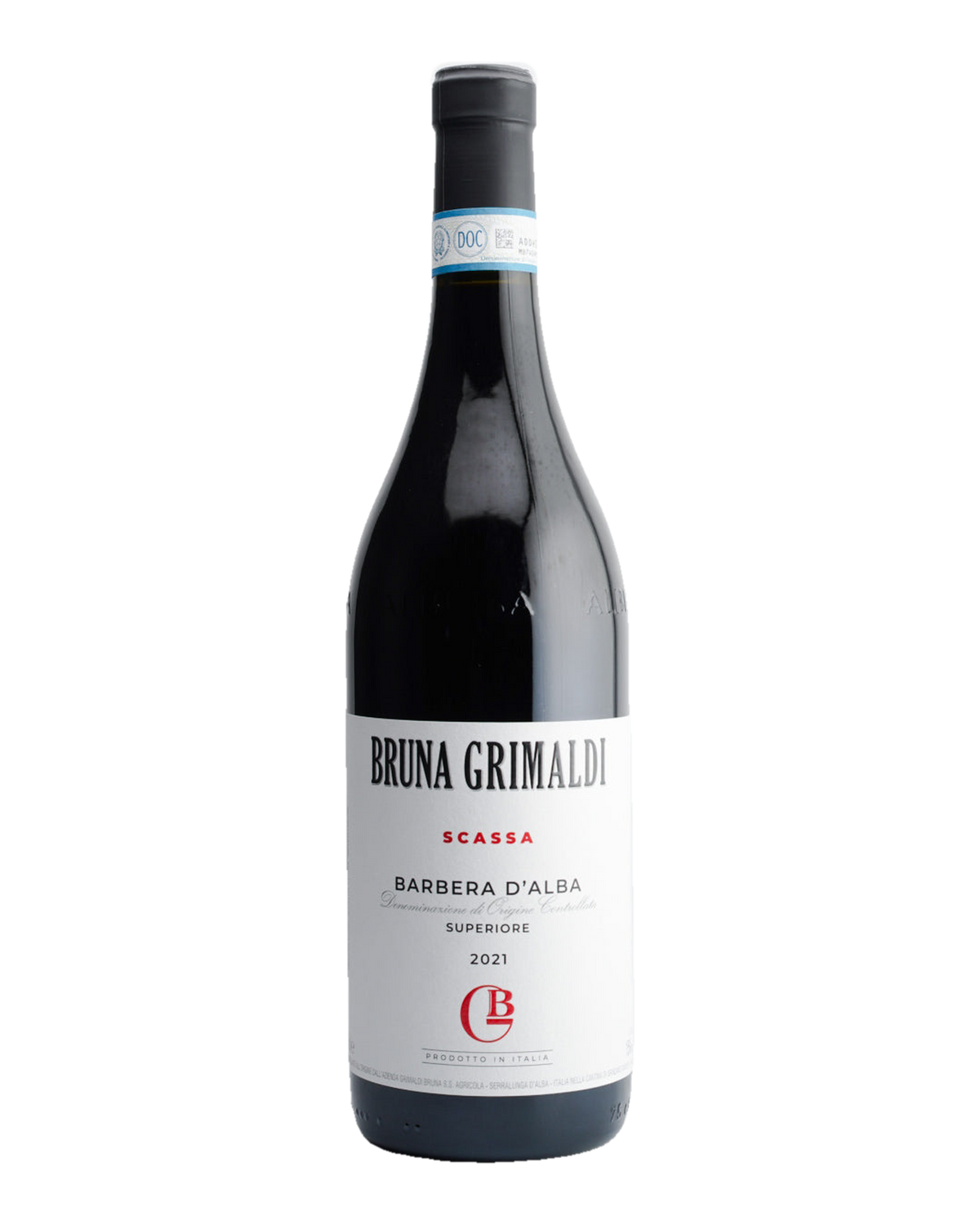Bottle of Bruna Grimaldi Barbera d'Alba Superiore "Scassa", Piedmont, Italy 2022