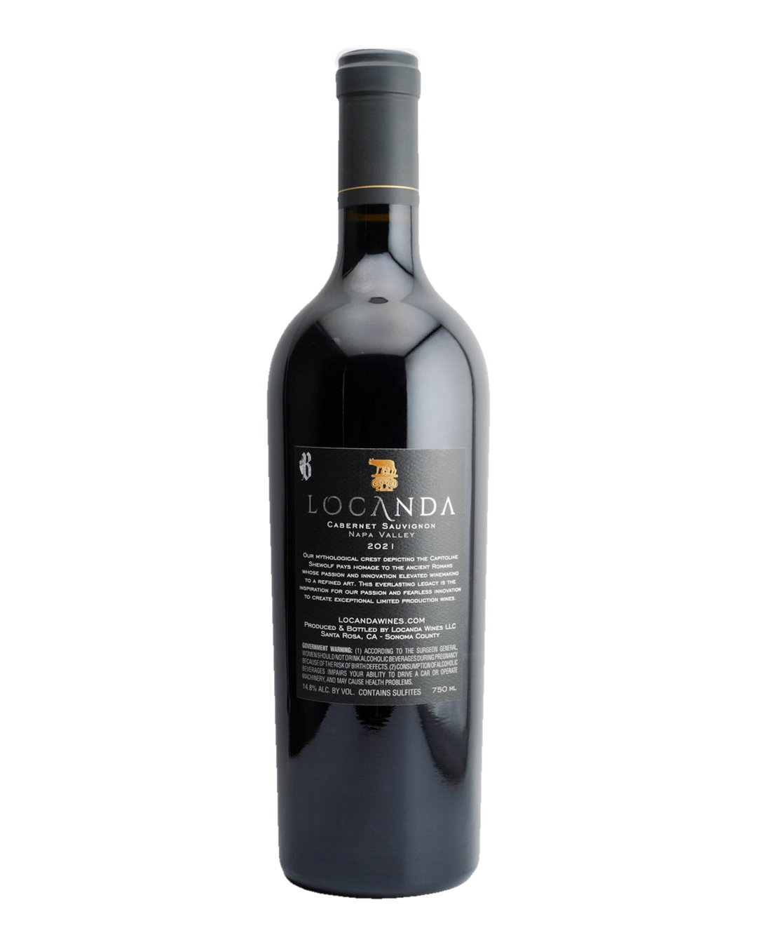 Bottle of 2021 Locanda Estate Beckstoffer Georges III Cabernet Sauvignon, Napa Valley, California