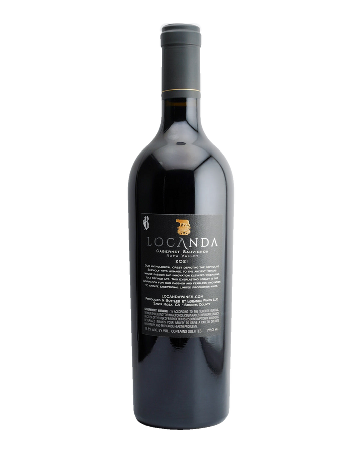 Bottle of 2021 Locanda Estate Beckstoffer Georges III Cabernet Sauvignon, Napa Valley, California