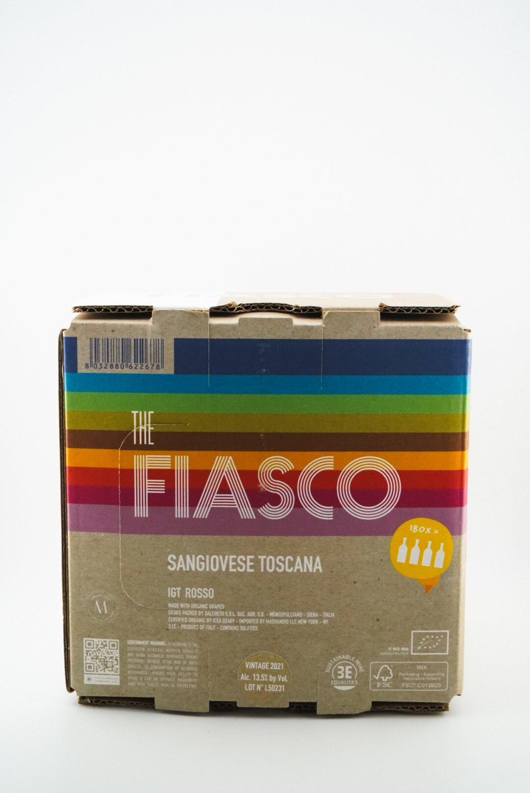 Salcheto ‘The Fiasco’ Sangiovese, Tuscany, Italy (3L Bag-in-Box) 2021