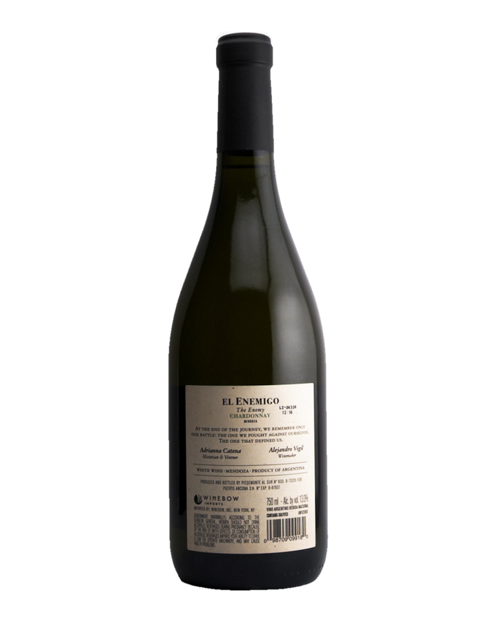 Bottle of 2022 Bodega Aleana &