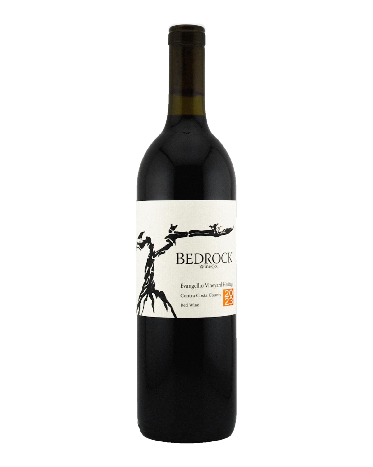 Bottle of Bedrock Wine Co. Evangelho Vineyard Heritage Red Wine, Contra Costa County, California 2023