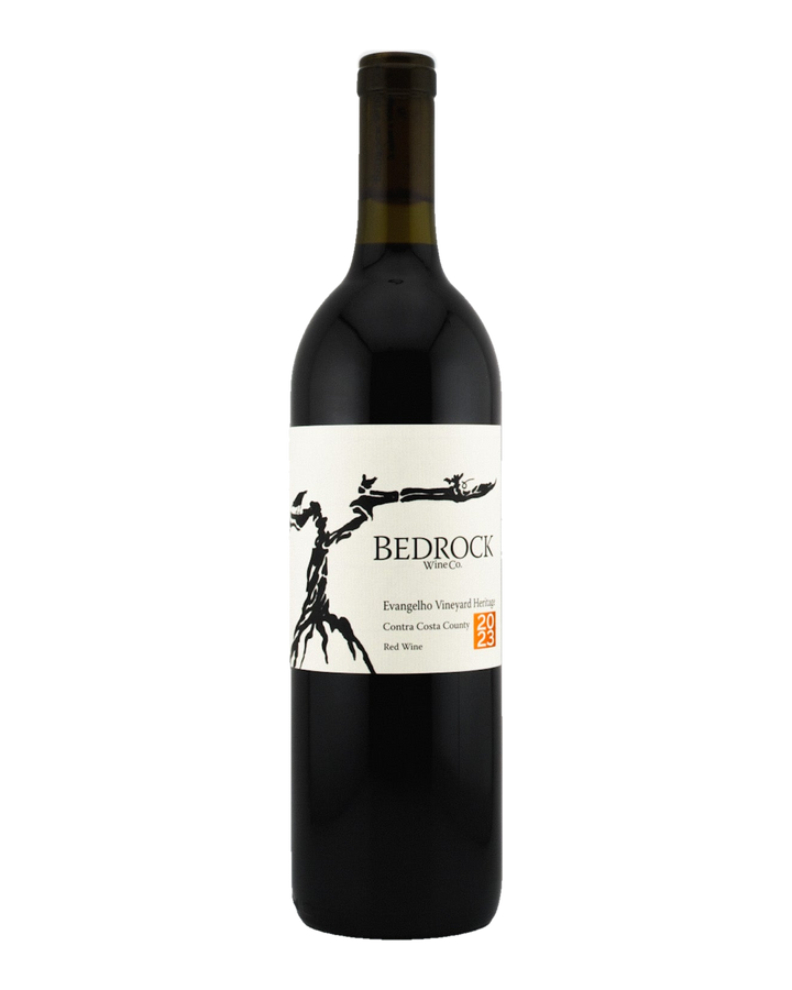 Bottle of Bedrock Wine Co. Evangelho Vineyard Heritage Red Wine, Contra Costa County, California 2023