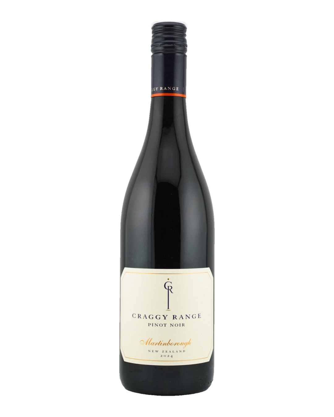 Bottle of Craggy Range Pinot Noir, Martinborough, New Zealand 2024