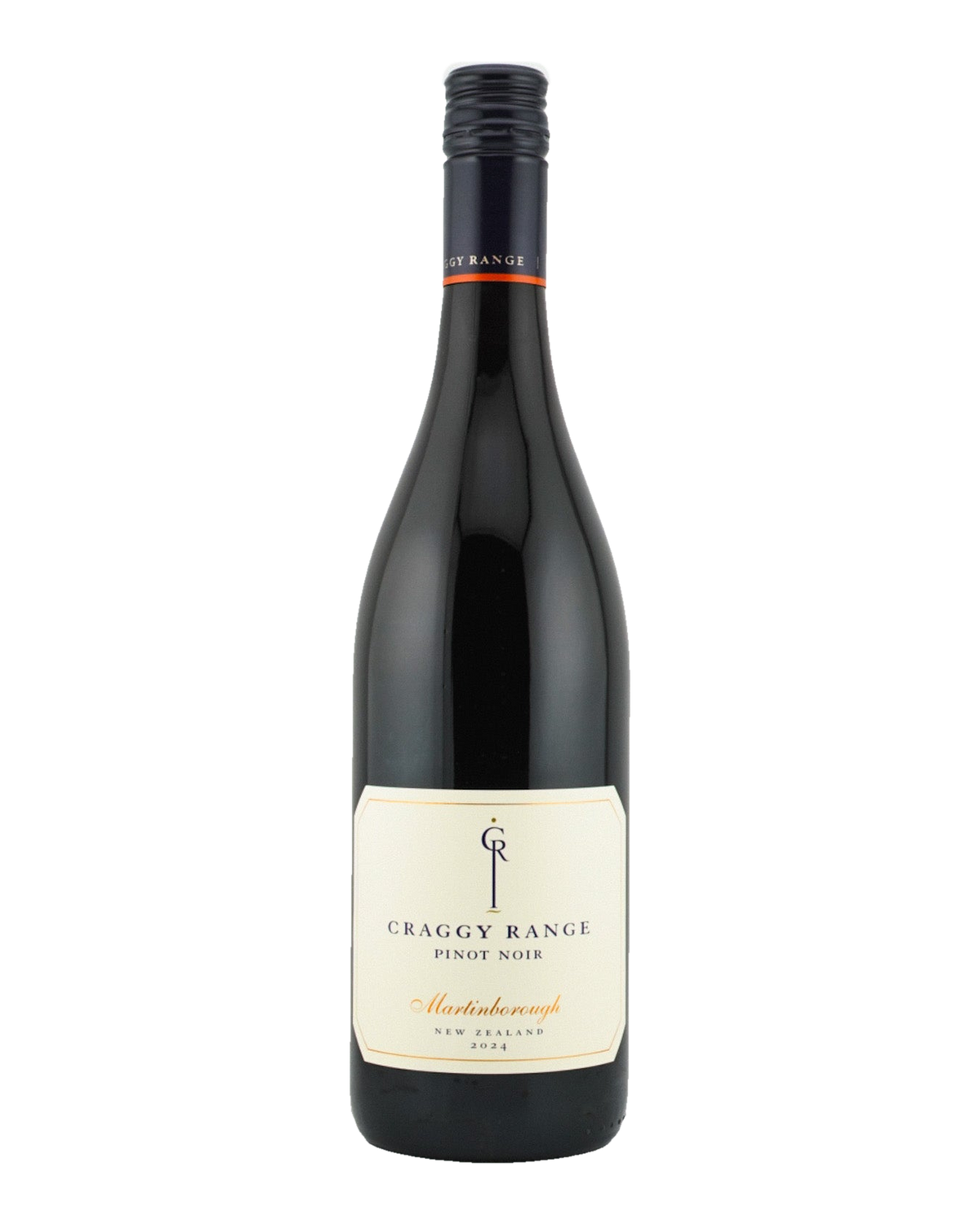 Bottle of Craggy Range Pinot Noir, Martinborough, New Zealand 2024