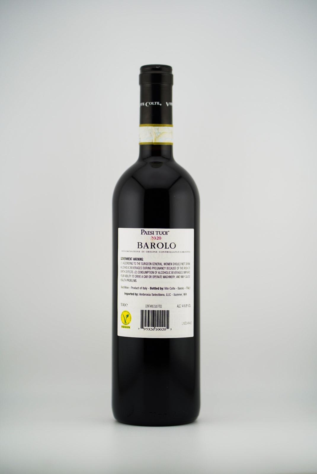 Vite Colte “Paesi Tuoi” Barolo DOCG, Piedmont, Italy 2020