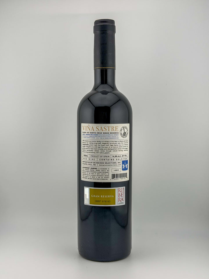 Viña Sastre “Pago de Santa Cruz” Gran Reserva, Ribera del Duero, Spain 2015