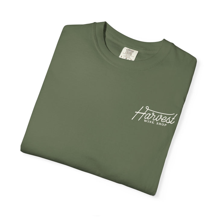 Harvest T-Shirt — Minimal Script Chest Logo