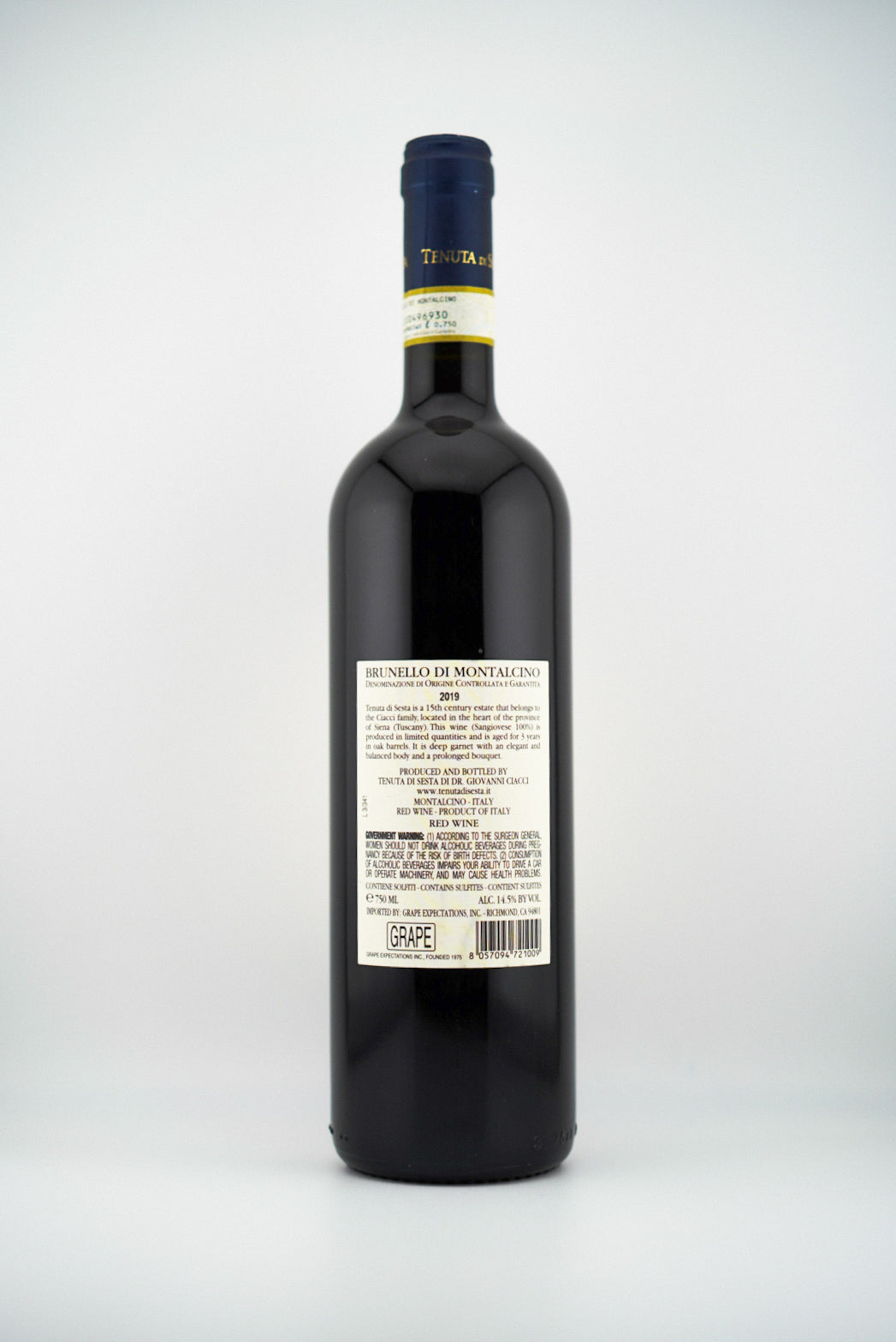 2019 Tenuta di Sesta Brunello di Montalcino DOCG, Tuscany, Italy