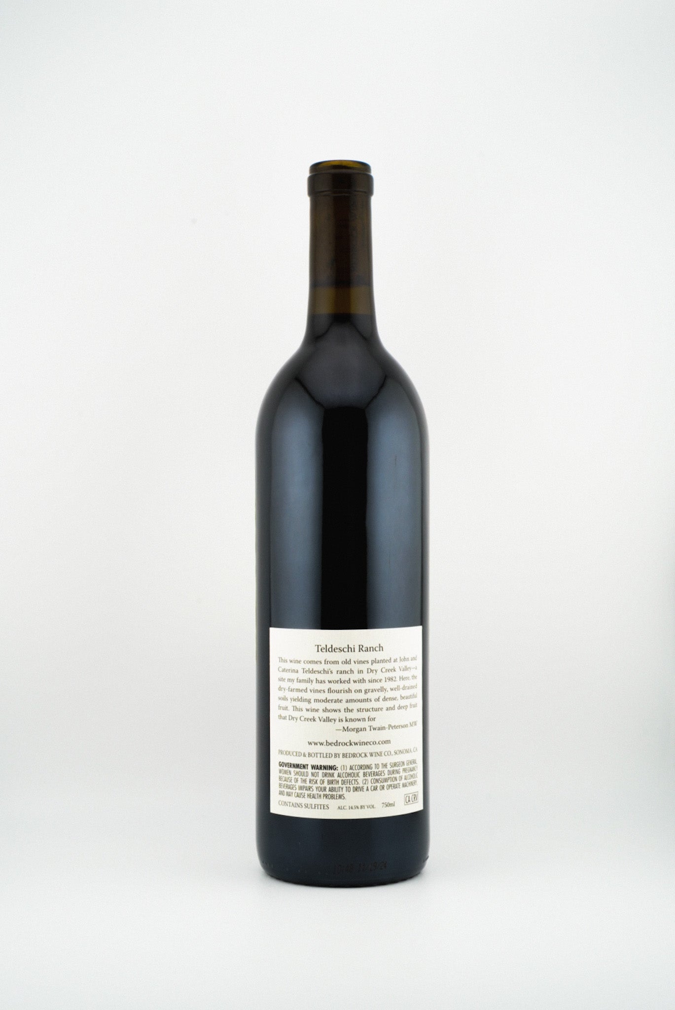 2023 Bedrock Wine Co. Teldeschi Ranch Heritage Red Wine | Shop