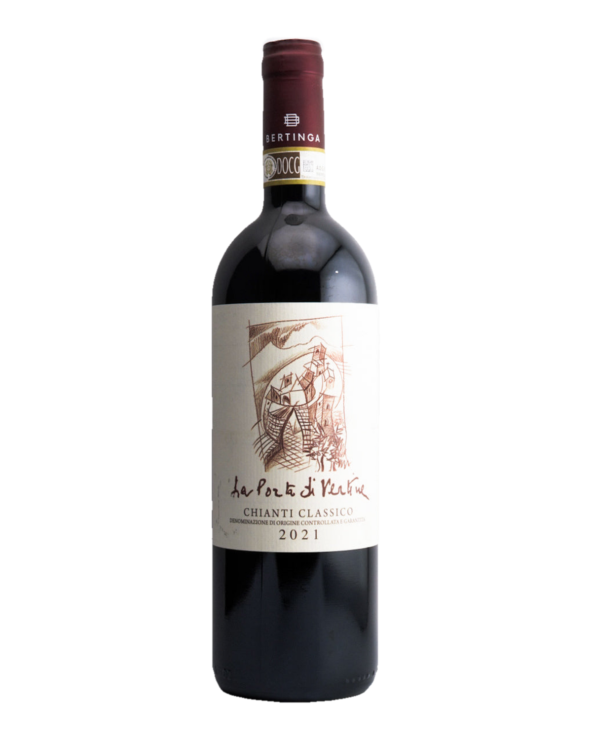 Bottle of Bertinga "La Porta di Vertine", Chianti Classico DOCG, Tuscany, Italy 2021