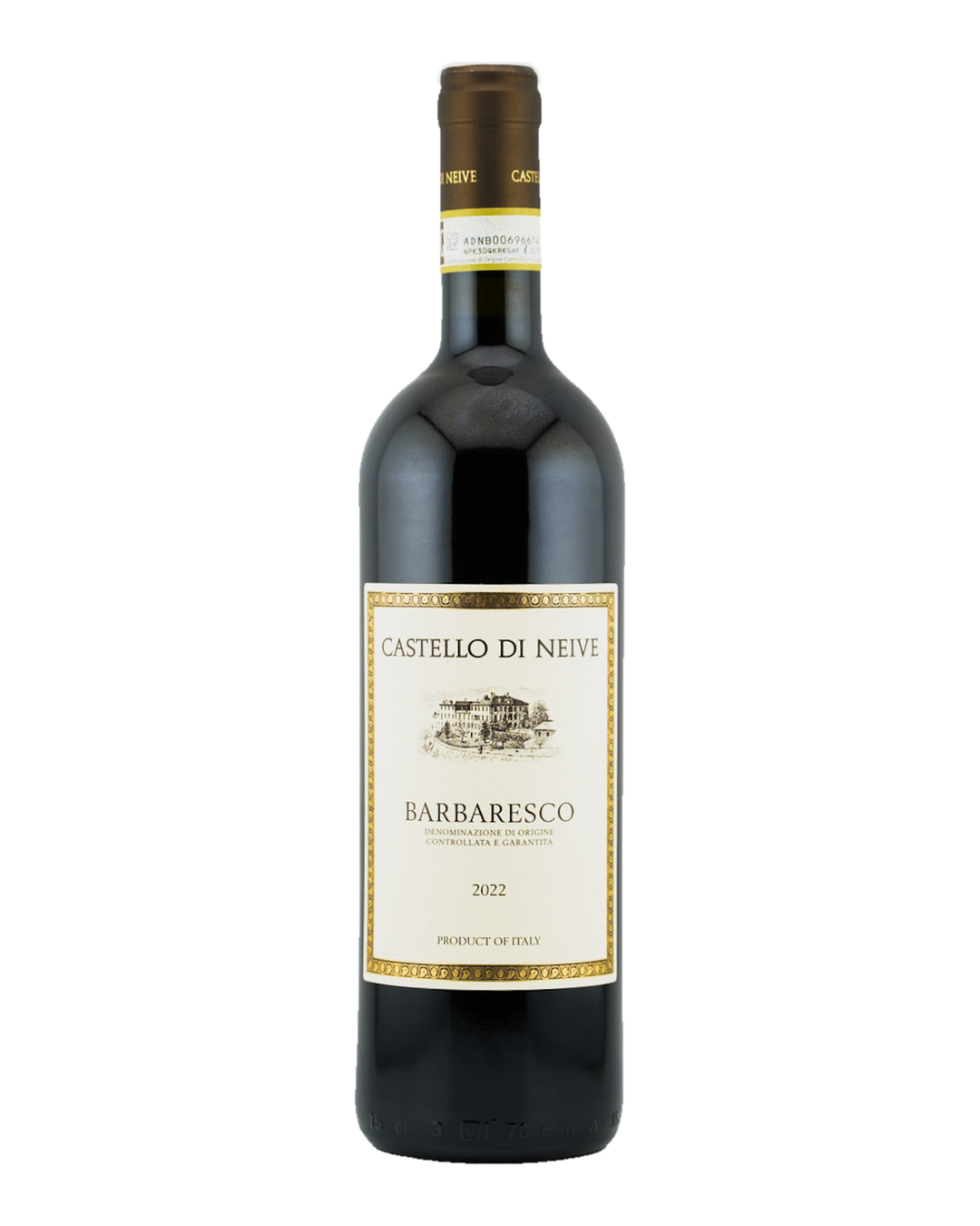 Bottle of Castello di Neive Barbaresco DOCG, Piedmont, Italy 2022