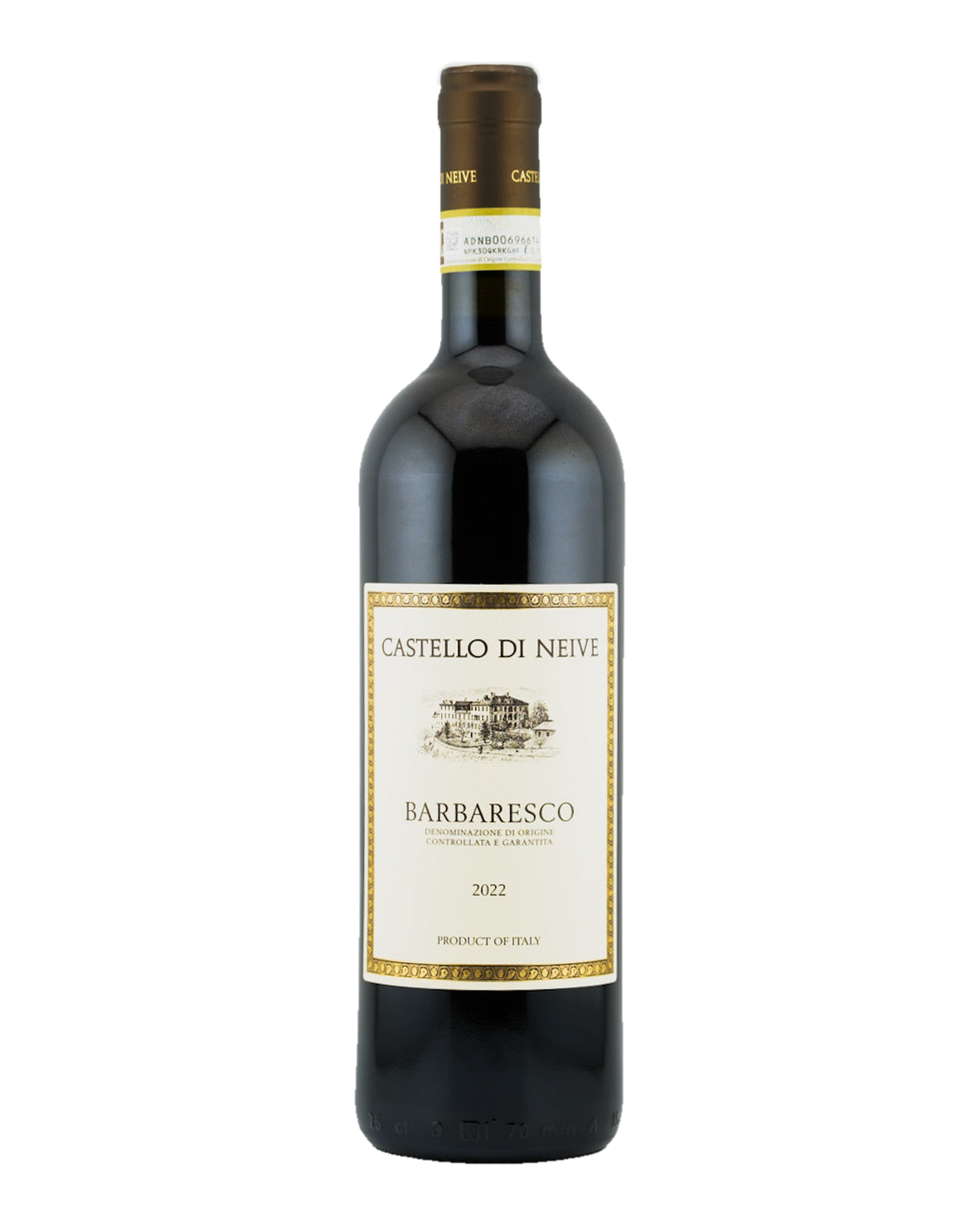 Bottle of Castello di Neive Barbaresco DOCG, Piedmont, Italy 2022