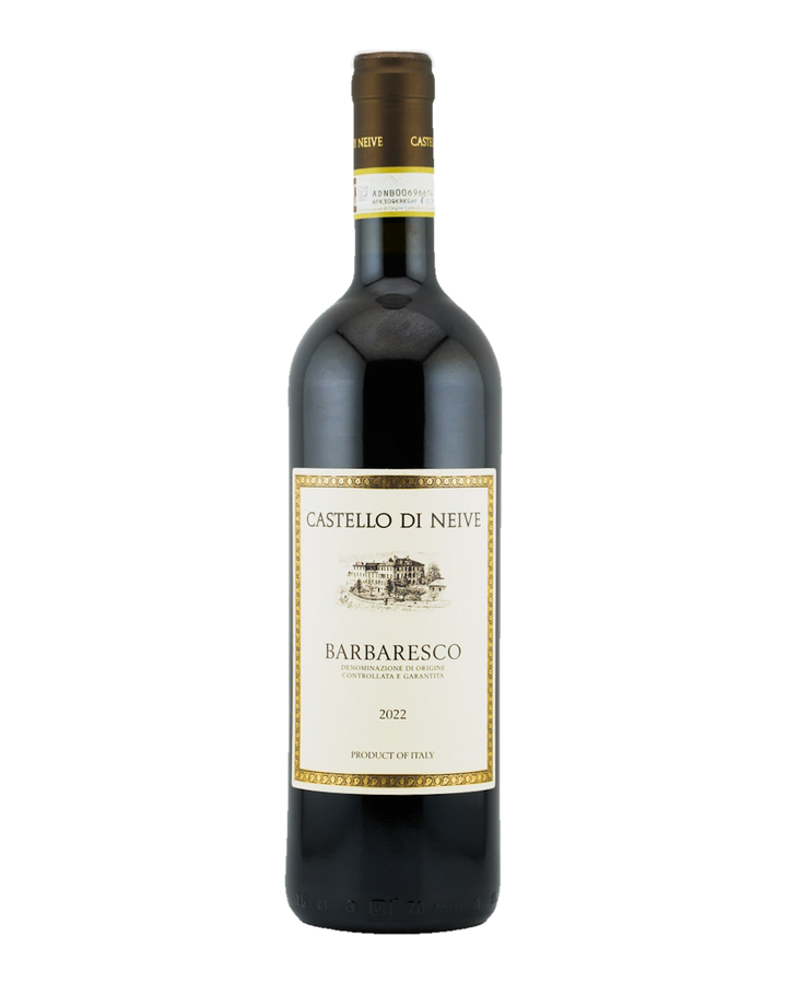 Bottle of Castello di Neive Barbaresco DOCG, Piedmont, Italy 2022