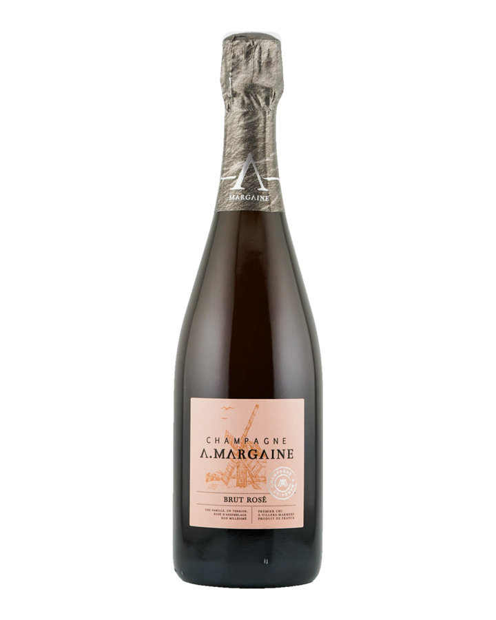 Bottle of A. Margaine Brut Rose champagne