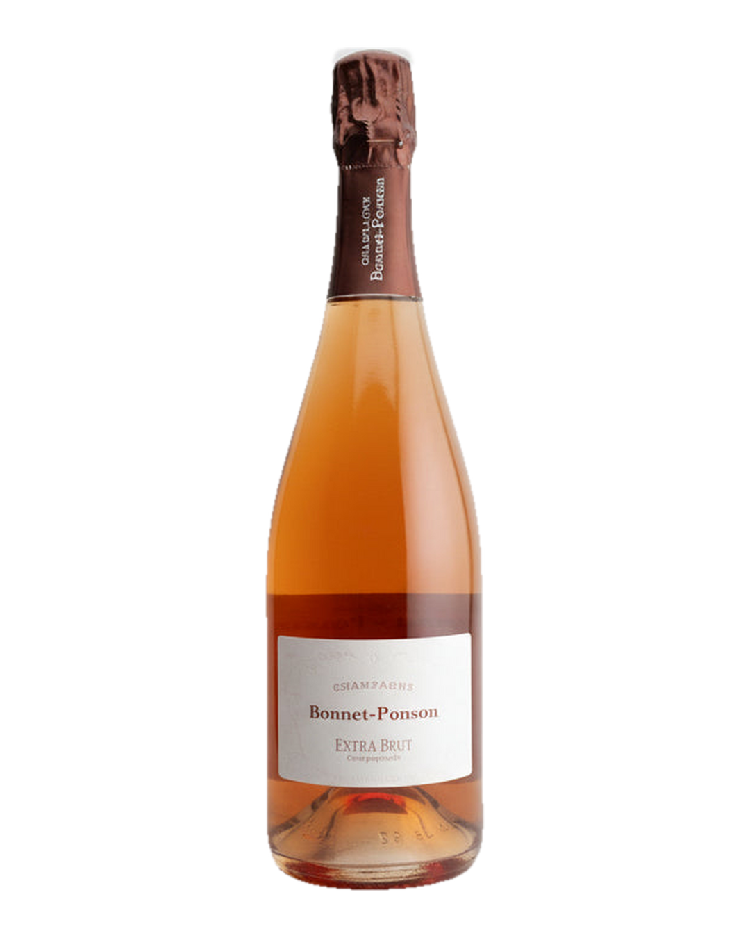 Bottle of Champagne Bonnet-Ponson "Cuvée Perpétuelle" Extra Brut Rosé NV