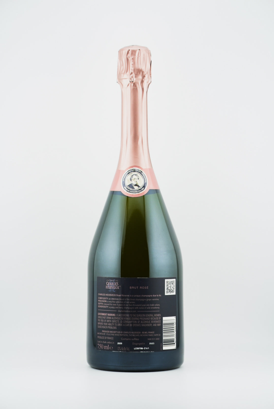 Charles Heidsieck Brut Rosé Reserve Champagne NV