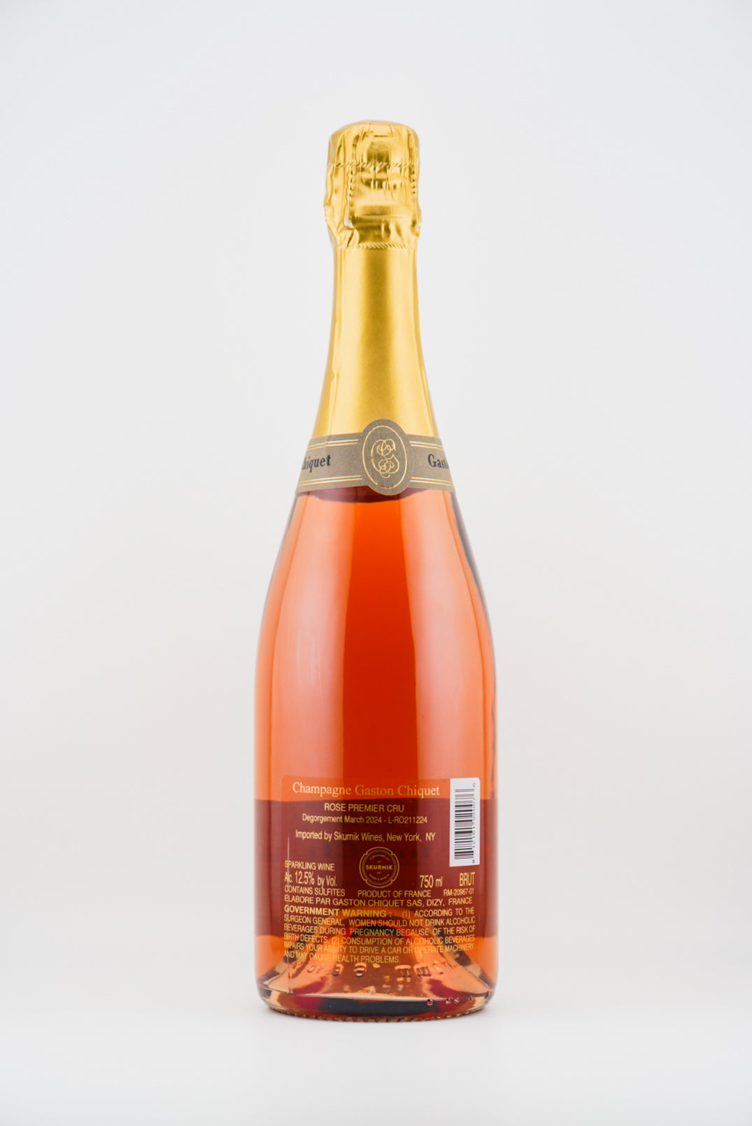 Gaston Chiquet Brut Rose Premier Cru NV | Shop Grower Champagne