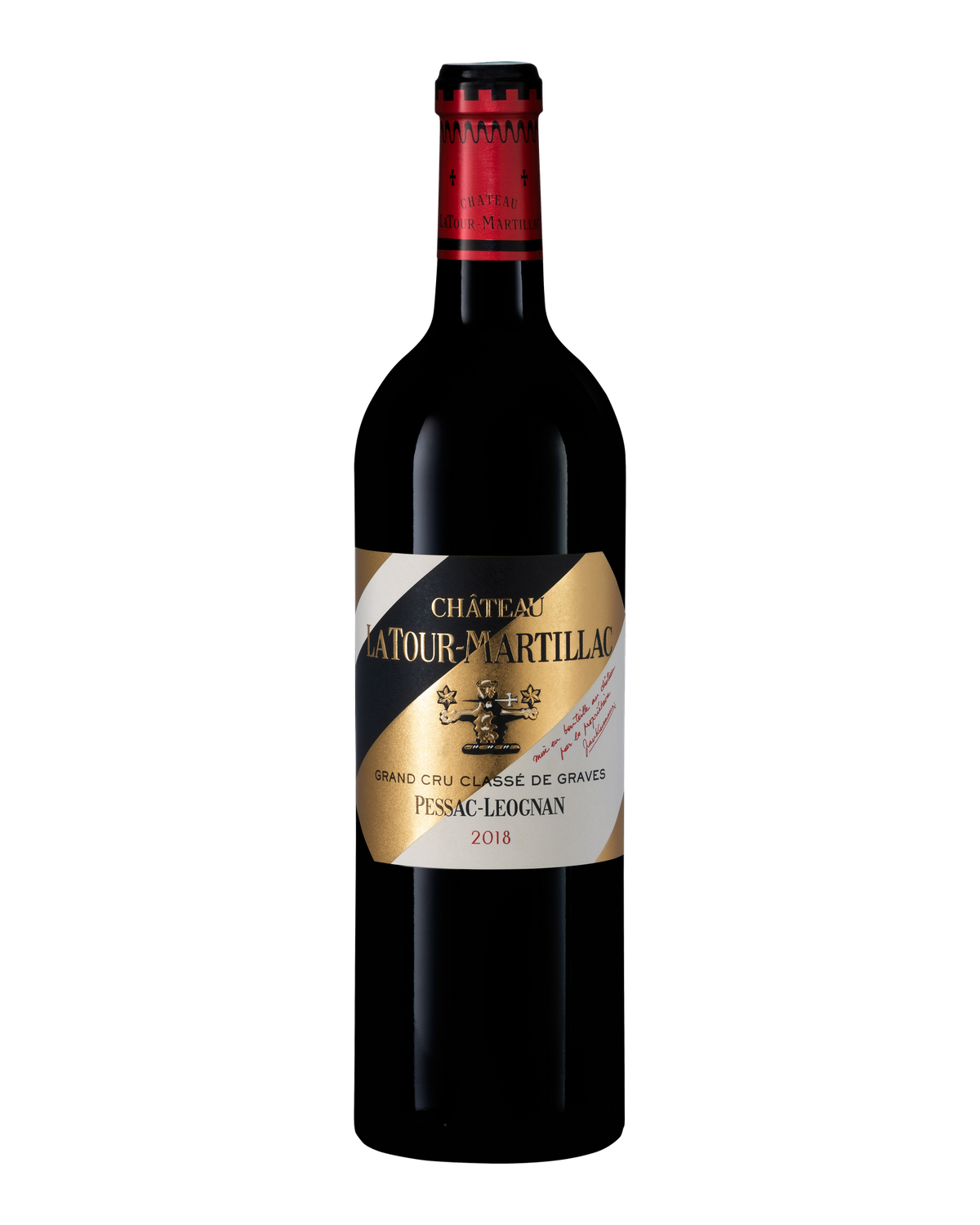 Bottle of Château Latour-Martillac Pessac-Léognan, Bordeaux, France 2019