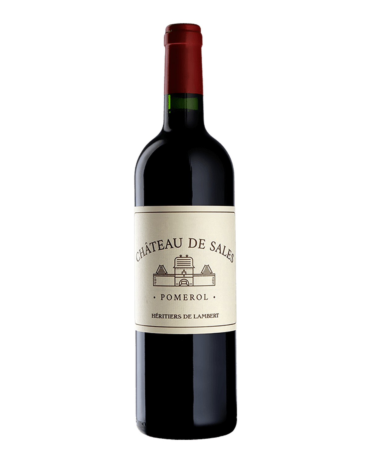Bottle of Château de Sales Pomerol, Bordeaux, France 2020