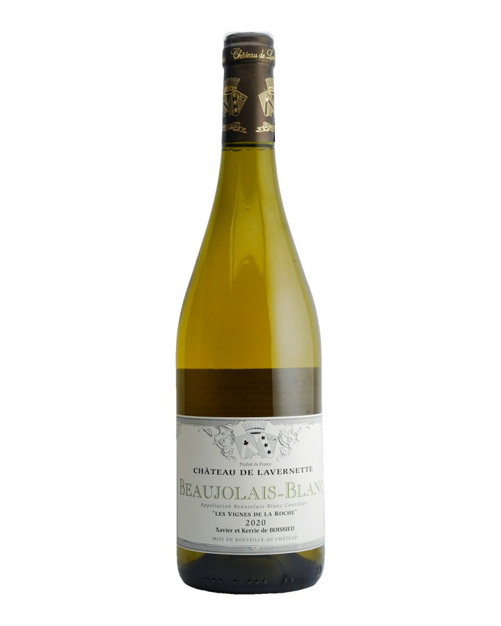 Bottle of Chateau de Lavernette "Les Vignes de la Roche" Beaujolais Blanc, Beaujolais, France 2020