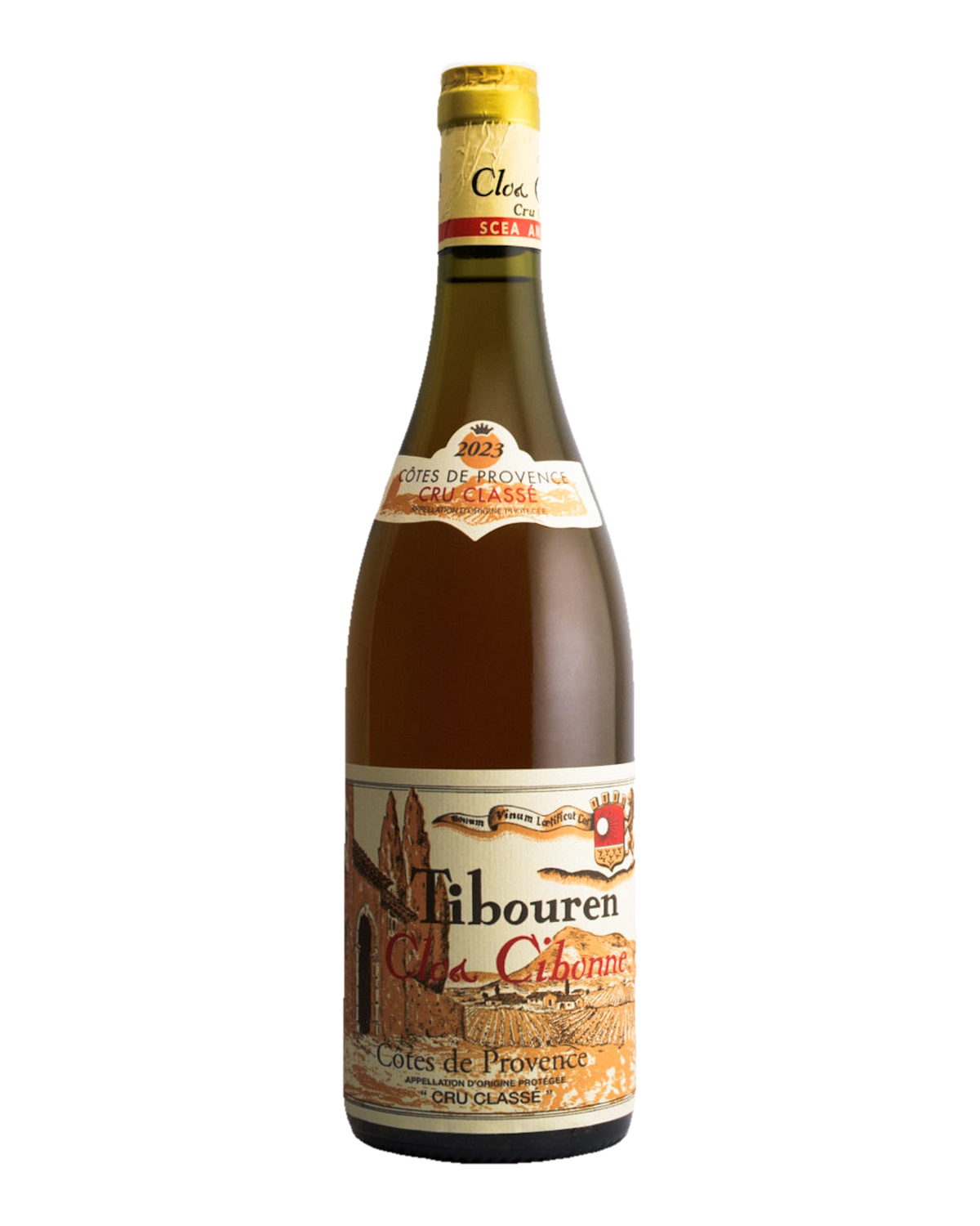 Bottle of Clos Cibonne Cuvée Tradition Rosé, Côtes de Provence, France 2023
