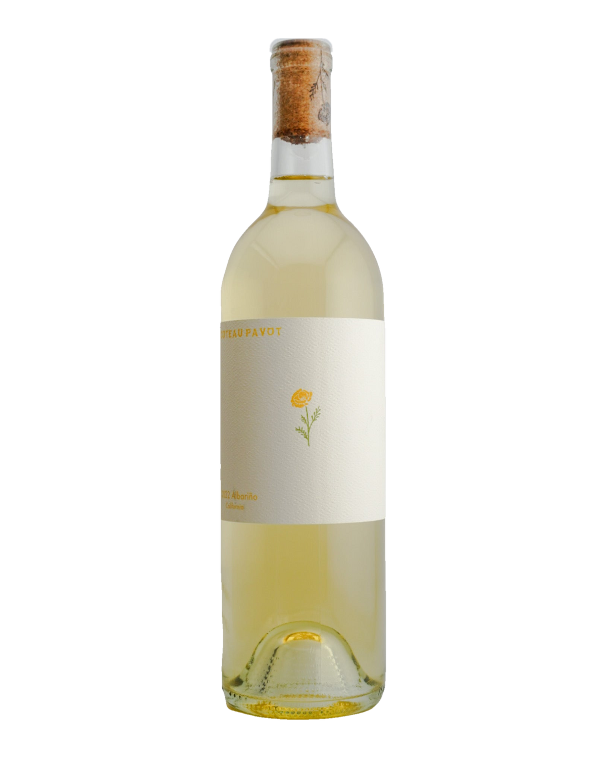 Bottle of 2022 Coteau Pavot Albariño, Lodi, California