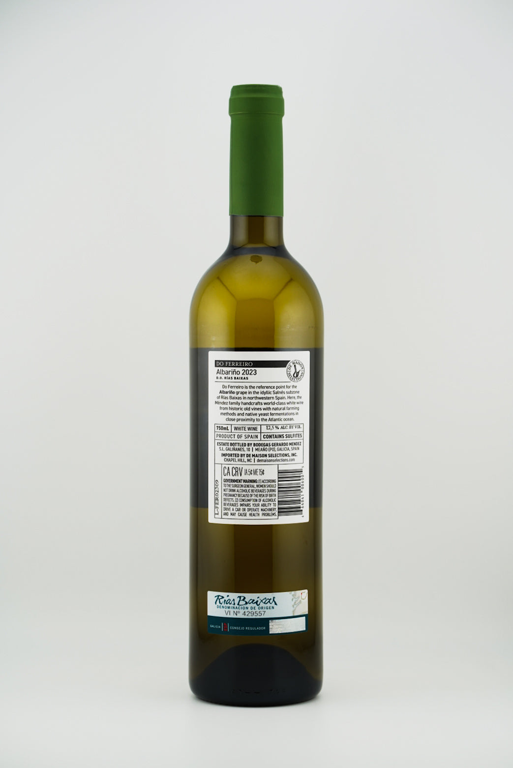 Do Ferreiro Albariño Rías Baixas, Spain, 2023