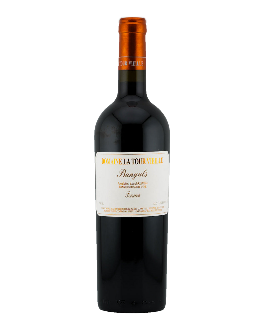 Bottle of Domaine La Tour Vieille Banyuls Reserva, Languedoc-Roussillon, France NV