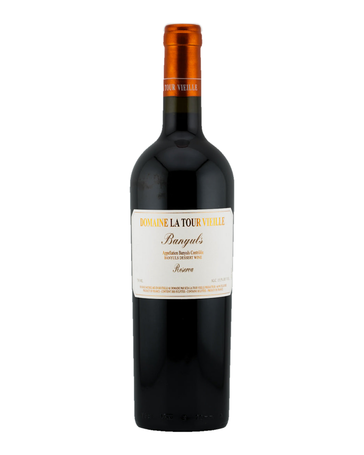 Bottle of Domaine La Tour Vieille Banyuls Reserva, Languedoc-Roussillon, France NV
