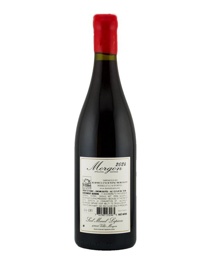 Bottle of Domaine Lapierre Morgon “Cuvée Marcel Lapierre”, Beaujolais, France 2024