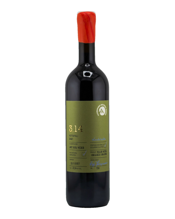Bottle of Domaine Paterianakis ‘3.14’ Kitsifali, Crete P.G.I, Greece 2023