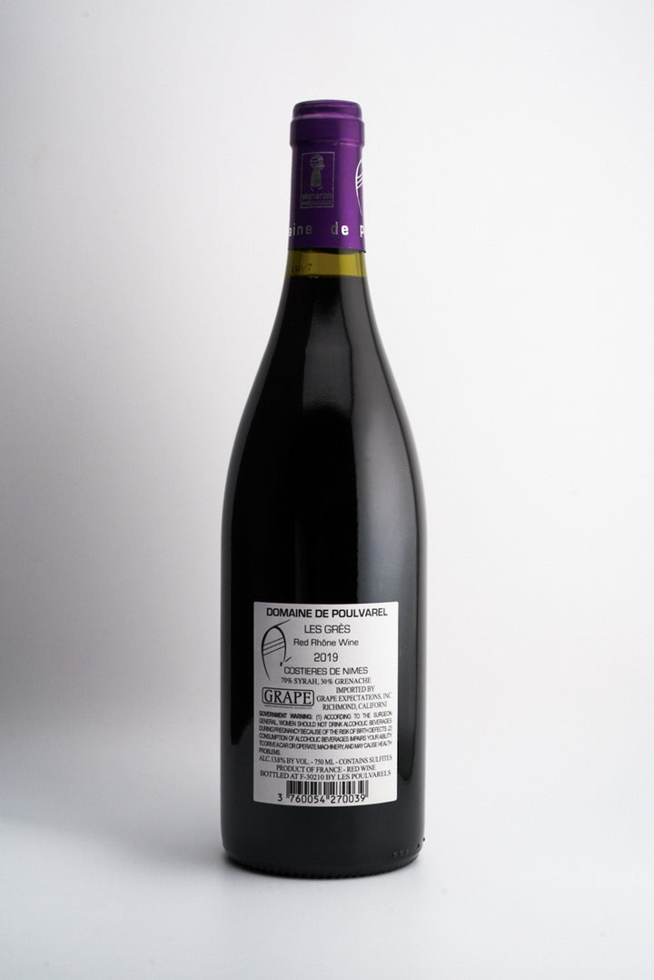 Domaine de Poulvarel "Les Grès" Costières de Nîmes AOC, S. Rhône Valley, France 2019