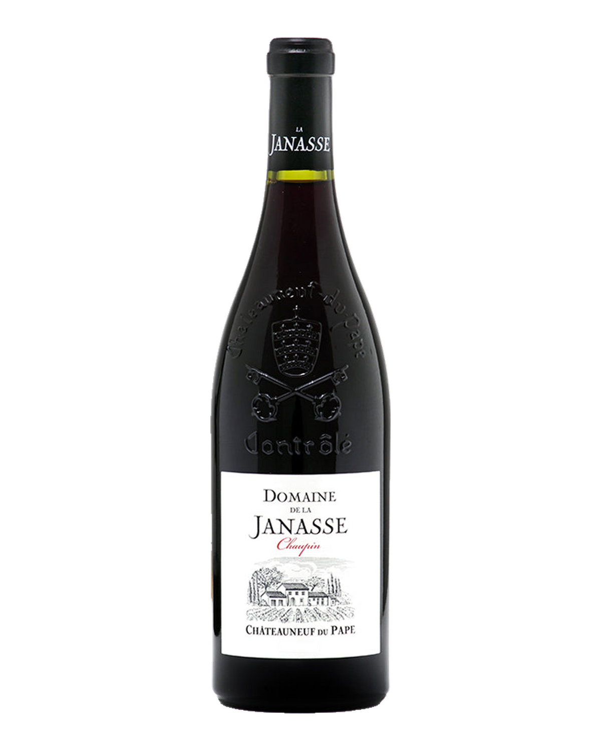 Bottle of Domaine de la Janasse 'Chaupin' Châteauneuf-du-Pape, Rhône Valley, France 2019