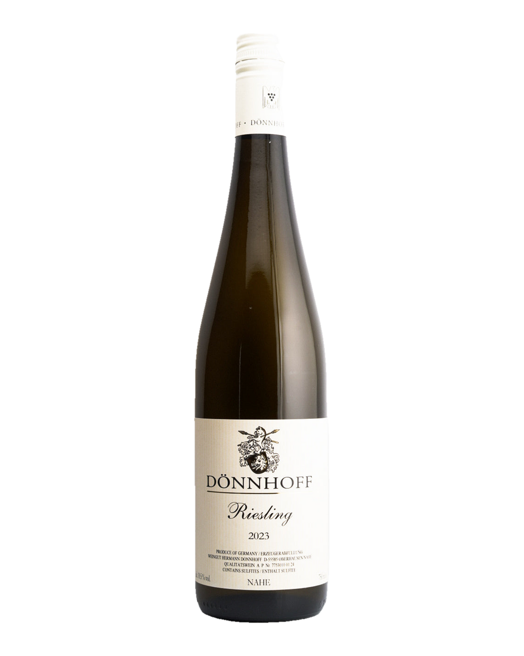Bottle of Dönnhoff Riesling, Trocken, Nahe, Germany 2023