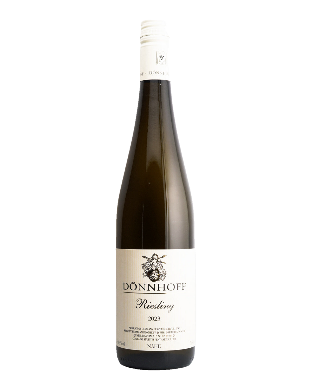 Bottle of Dönnhoff Riesling, Trocken, Nahe, Germany 2023