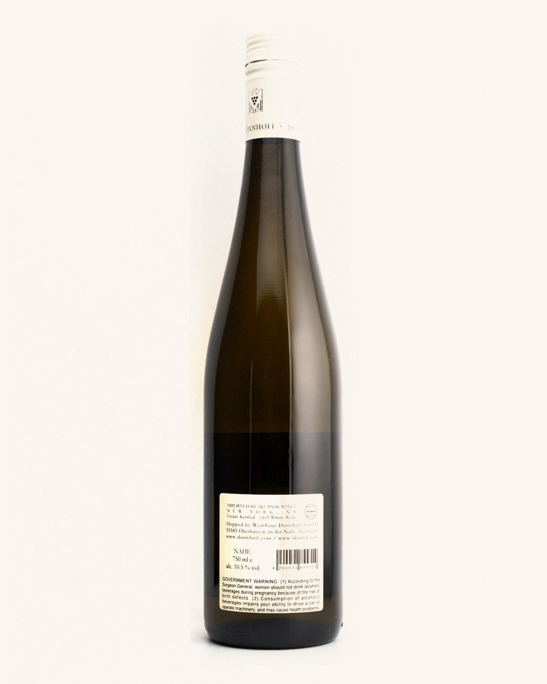 Bottle of Dönnhoff Riesling, Trocken, Nahe, Germany 2023