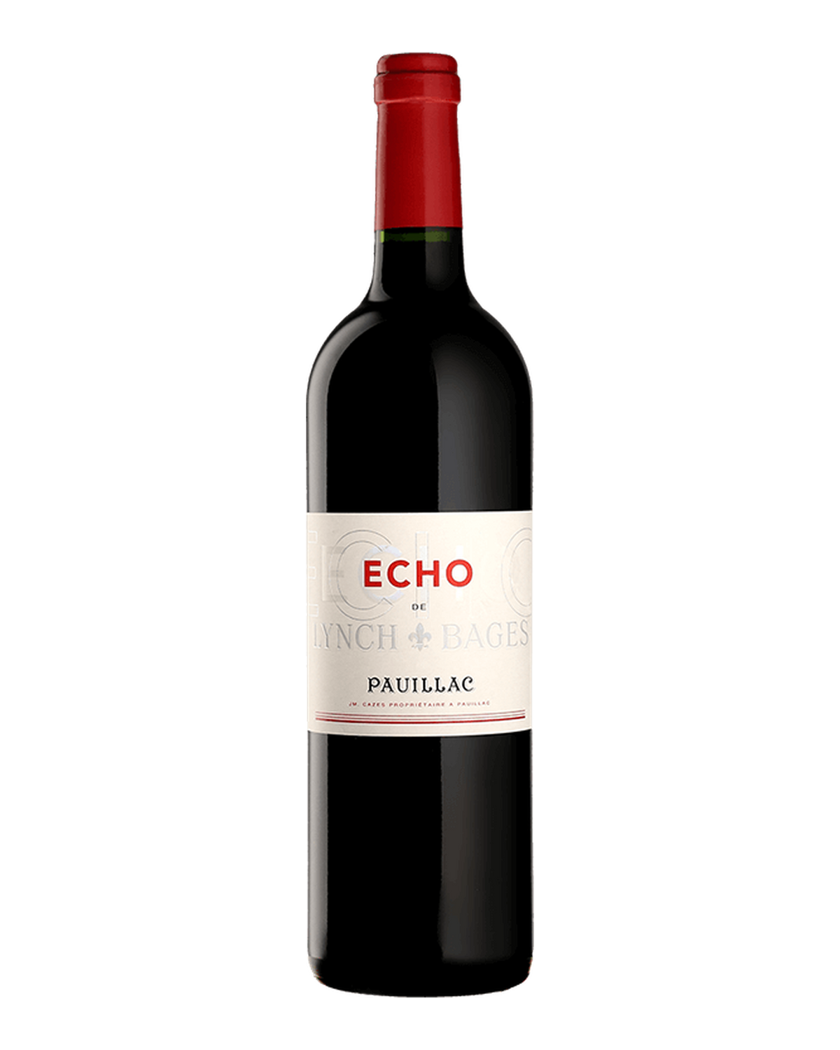 Bottle of Écho de Lynch-Bages Pauillac, Bordeaux, France 2020
