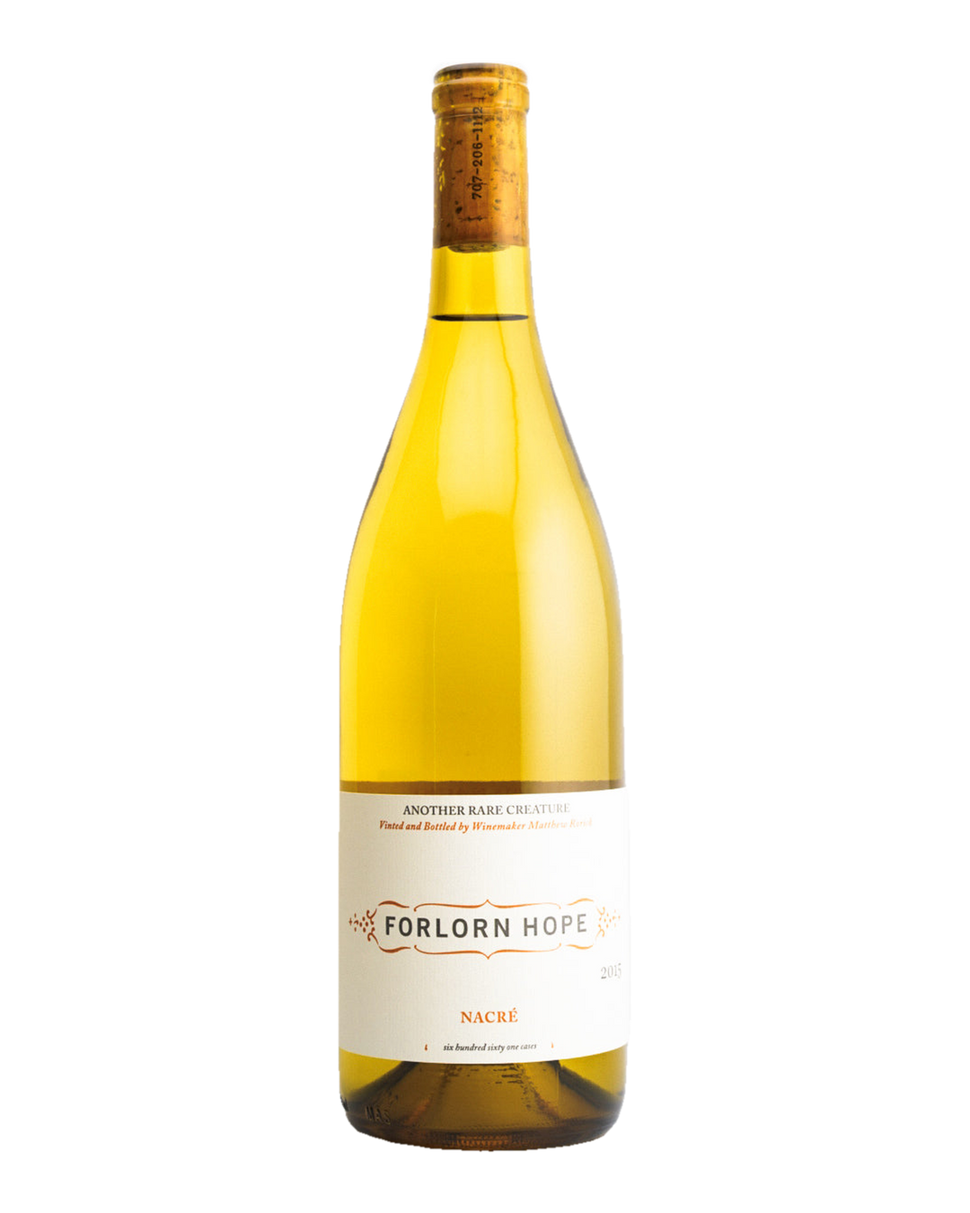 Bottle of Forlorn Hope "NACRÉ" Sémillon, Yountville, Napa Valley, California 2015