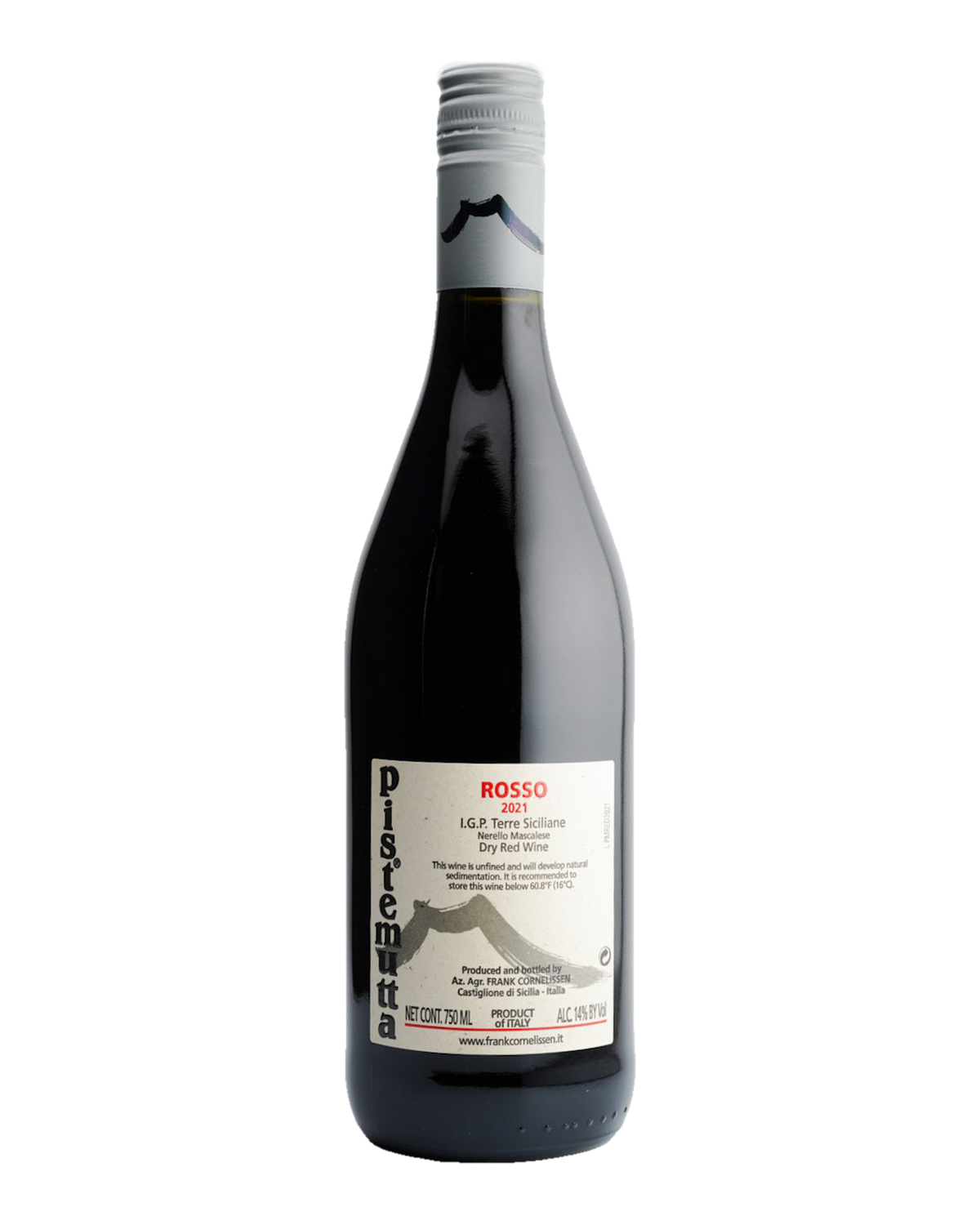 Bottle of Frank Cornelissen x Patagonia Provisions "Pistemutta", Terre Siciliane Rosso 2021