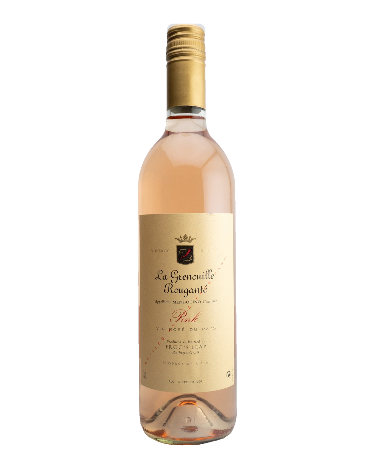 Bottle of Frog's Leap "La Grenouille Rouganté", Mendocino, California 2022