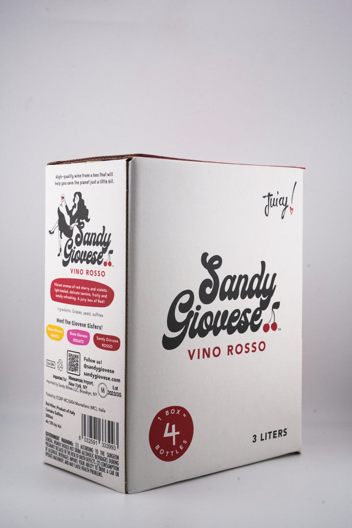Sandy Giovese Vino Rosso, Italy (3L)