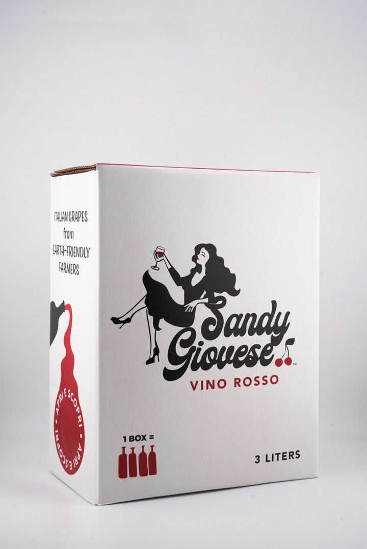 Sandy Giovese Vino Rosso, Italy (3L)